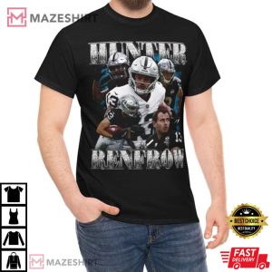 Hunter Renfrow Las Vegas Raiders 90s Bootleg T Shirt 3