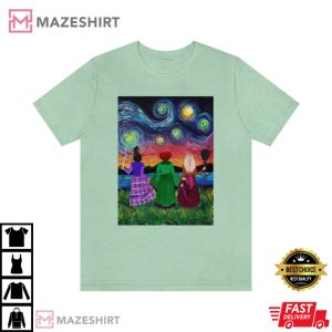 Hocus Pocus Starry Night Cute Halloween T Shirt 1