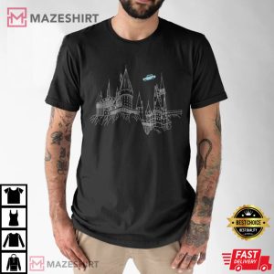 Flying Car Wizard Harry Potter T Shirt 4