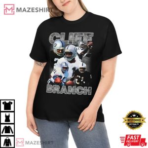 Cliff Branch Hall Of Fame Oakland Raiders T Shirt 4