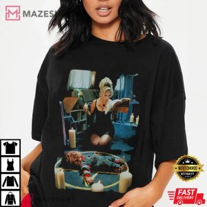 Bride Of Chucky Jennifer Tilly Charles Lee Ray T Shirt 1