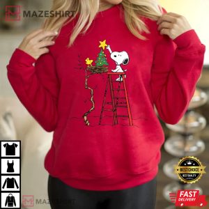 Cute Snoopy On The Chimney Christmas 1