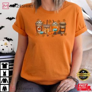 Halloween Pumpkin Latte Drink Cup 3