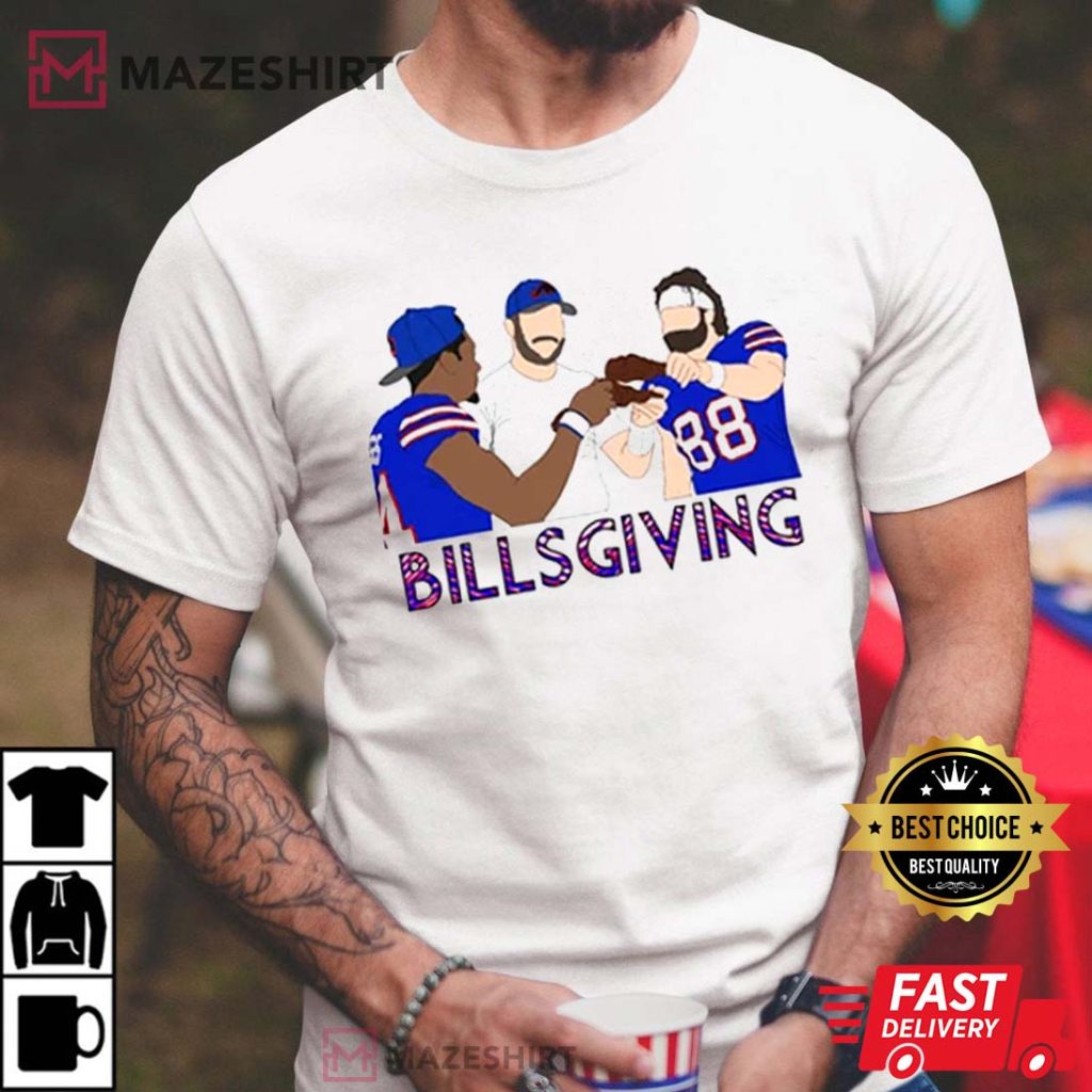 Bills Giving Buffalo Bills Thanksgiving T-Shirt