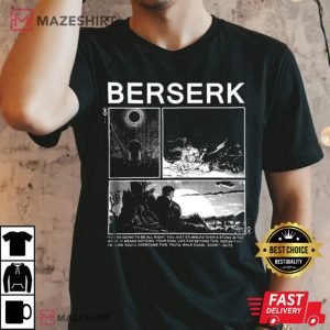 Black Swordsman Gut Berserk T Shirt 7