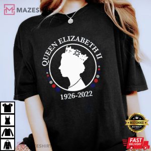 RIP Queen Elizabeth 1926 2022 Royal Crown T Shirt 3