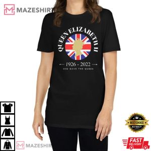 Rest In Peace Queen Elizabeth II Save The Queen T Shirt 1