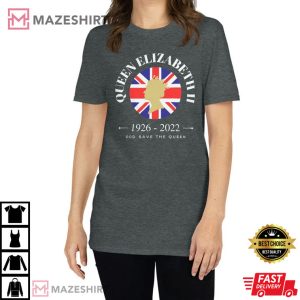 Rest In Peace Queen Elizabeth II Save The Queen T Shirt 2
