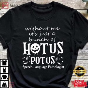 Halloween Speech Therapy Hocus Pocus T-Shirt