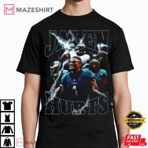 Jalen Hurts 90s Style Bootleg Rap Top