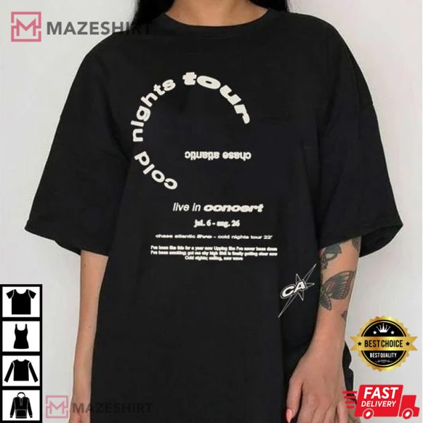 Live in Concert Tour Tshirt, Chase Atlantic World Tour Merch Best
