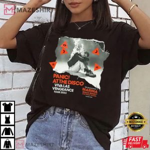 Panic At the Disco VIVA LAS VENGEANCE Tour 2022 T Shirt 2