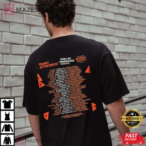 Panic At the Disco VIVA LAS VENGEANCE Tour 2022 T Shirt 3