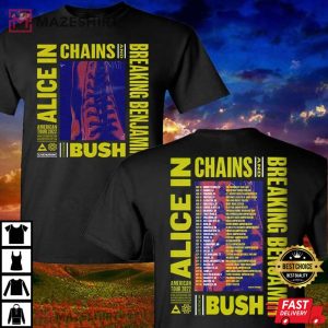 Alice In Chains Music Summer, Ace Frehley World Tour 2022 T-Shirt