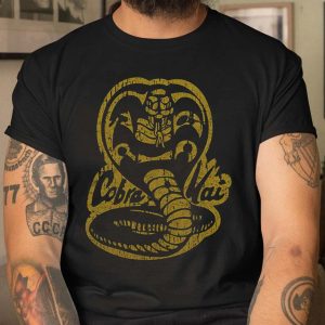 Cobra Kai Heather Black T Shirt 2