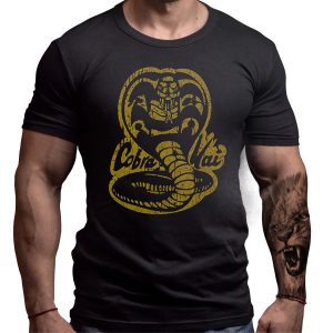 Cobra Kai Heather Black T Shirt 3