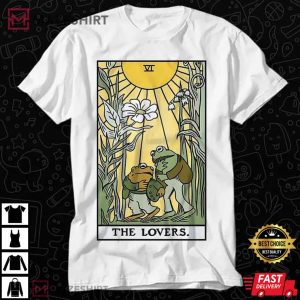 Frog And Toad The Lovers Tarot Card T Shirt 2