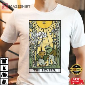 Frog And Toad The Lovers Tarot Card T Shirt 3