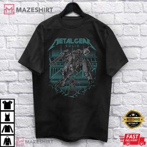 Metal Gear Solid Techno-Thriller Stealth Games T-Shirt