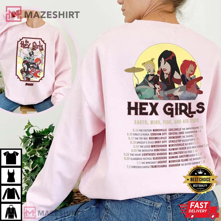 Scooby Doo The Hex Girls Vintage T-Shirt Scooby Doo The Hex Girls Vintage T-Shirt