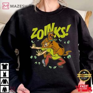 Scooby Doo Shaggy Zoinks T Shirt 1