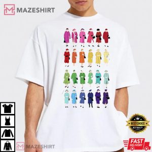 Queen Elizabeth Rainbow Outfit Crewneck Shirt
