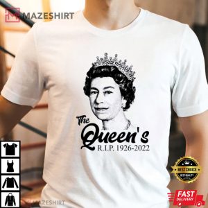 RIP Queen Elizabeth Sweatshirt Rest In Peace Majesty The Queen Queen Of England Since 1952