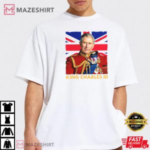 New King Of England King Charles III T Shirt 2