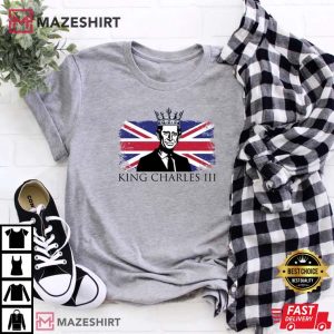 Royal Family New King Charles III T Shirt 1