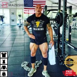 The Rock Black Adam Training Hot T Shirt 1