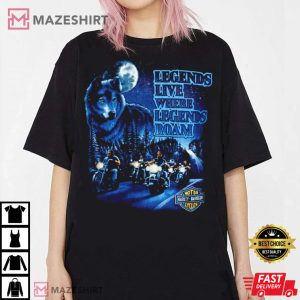 Vintage 1991 Harley Davidson Top