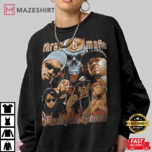 Three 6 Mafia Live By Yo Rep Album Best T-Shirt