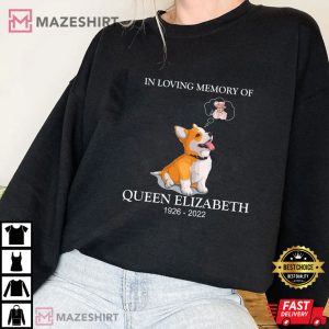 Dog Miss The Queen Queen Elizabeth Memorial T Shirt 1