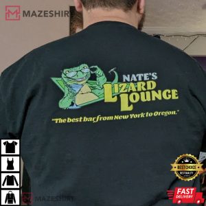 Nates Lizard Lounge T Shirt 3