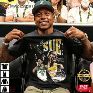 Isaiah Thomas Sue Bird Farewell Vintage Sue Bird Basketball Player T