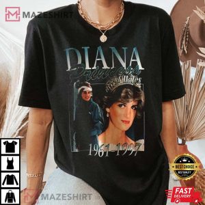 Vintage Princess Diana T Shirt 3
