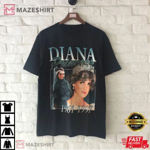 Vintage Princess Diana T Shirt 4