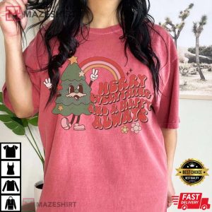 Santa Merry Christmas Comfort Colors