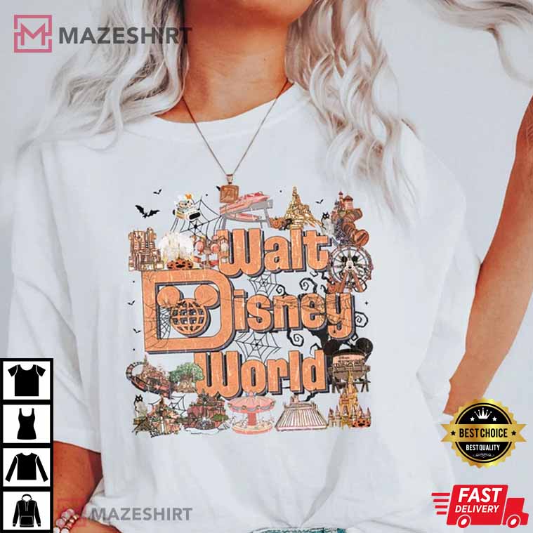 Mickey and Friends Halloween Comfort Colors T-Shirt Mickey and Friends Halloween Comfort Colors T-Shirt