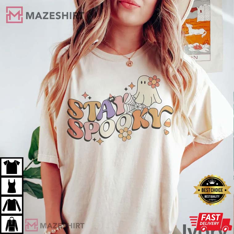 Vintage Ghost Halloween Comfort Colors T-Shirt Vintage Ghost Halloween Comfort Colors T-Shirt
