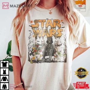 Retro Star Wars Halloween Comfort Colors 2