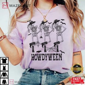 Halloween Dancing Skelton Comfort Colors 3