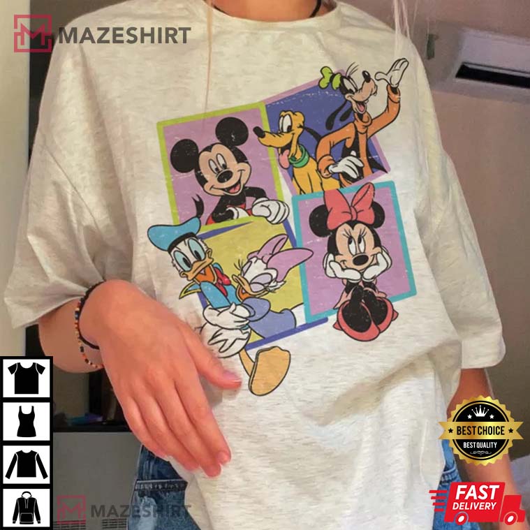 Vintage Mickey and Friends Comfort Colors T-Shirt Vintage Mickey and Friends Comfort Colors T-Shirt