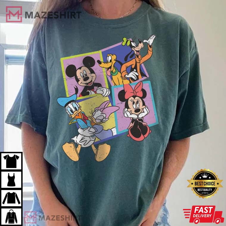 Vintage Mickey and Friends Comfort Colors T-Shirt Vintage Mickey and Friends Comfort Colors T-Shirt