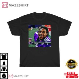 Justin Jefferson Football Vikings T Shirt 2