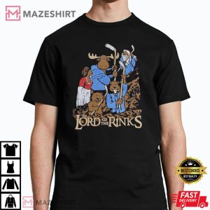 Lord Of The Rinks Hockey Parody T-Shirt