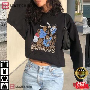 Lord Of The Rinks Hockey Parody T-Shirt