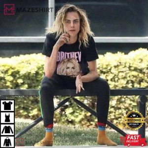 Cara Delevingne Britney Spears T Shirt 2