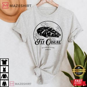Fly Casual Star Wars Millennium Falcon T Shirt 4