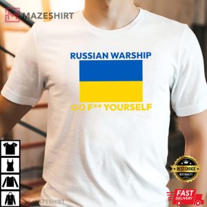 Russian Warship Go F Yourself T Shirt 4